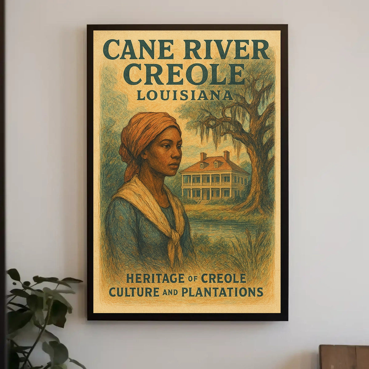 Cane River Creole Heritage Poster