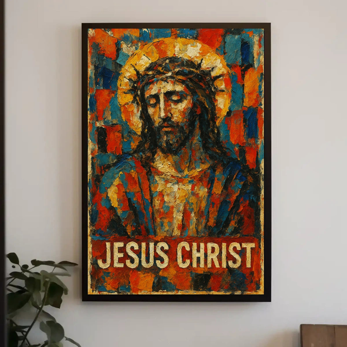 Jesus Christ Artistic Depiction Poster