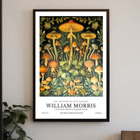 William Morris Cotton Prints Exhibition Poster