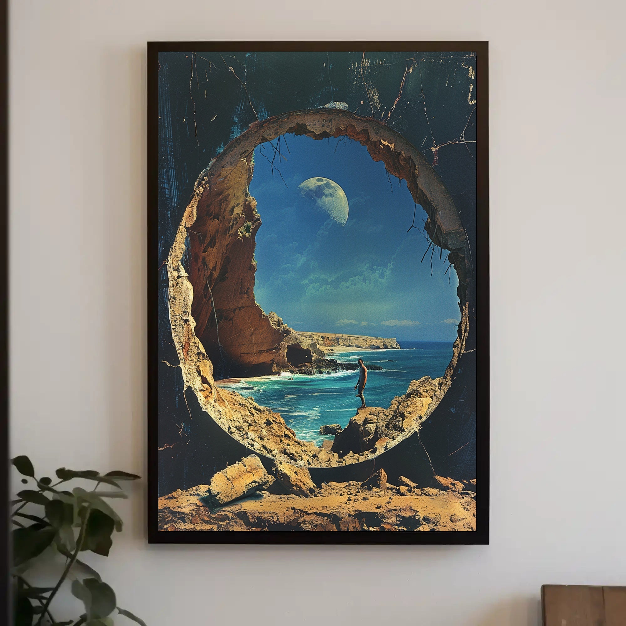 Portal To The Ocean Art Print Poster PosterGoat