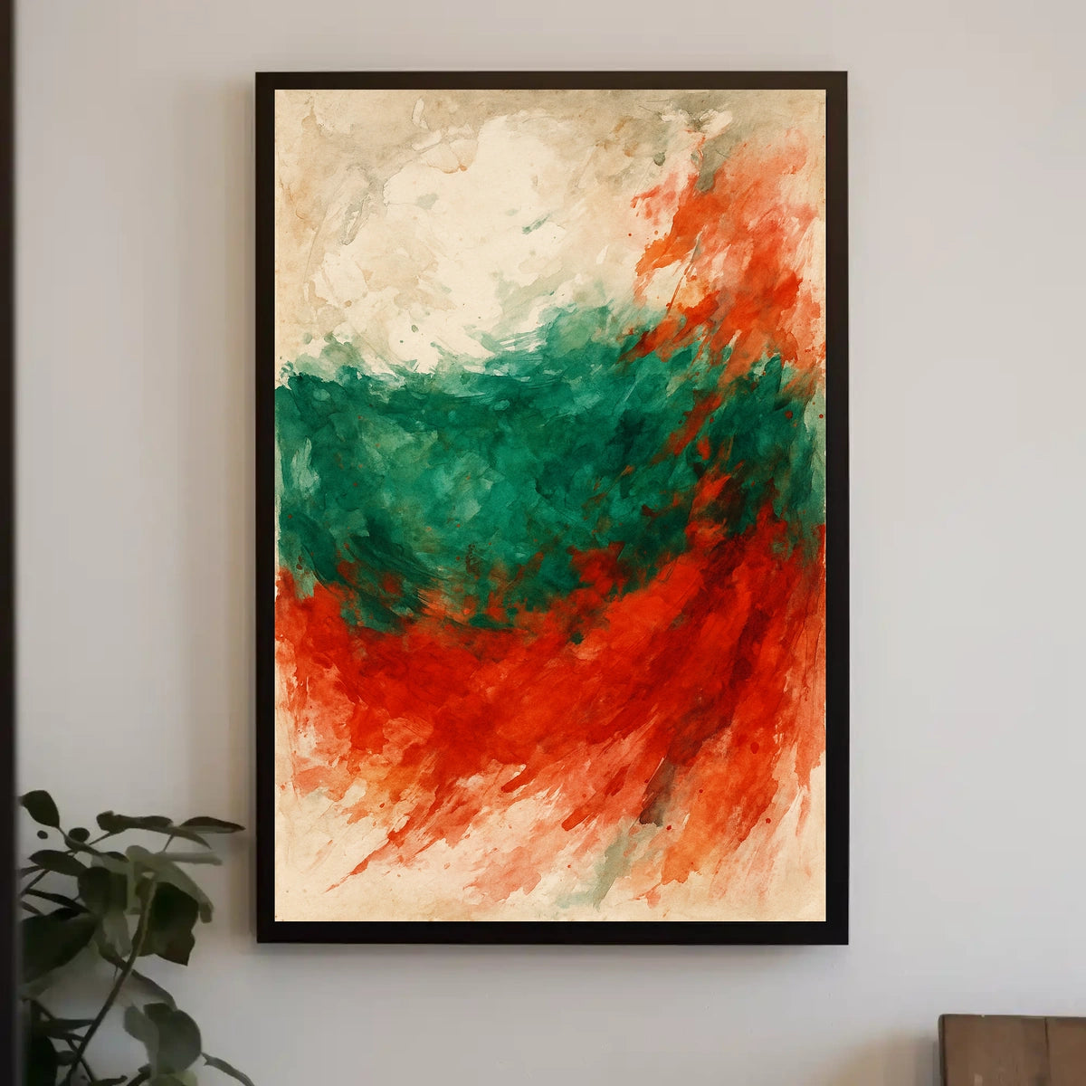 Abstract Expression Abstract Poster