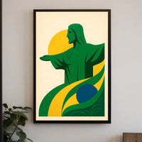 Embrace of Brazil Poster