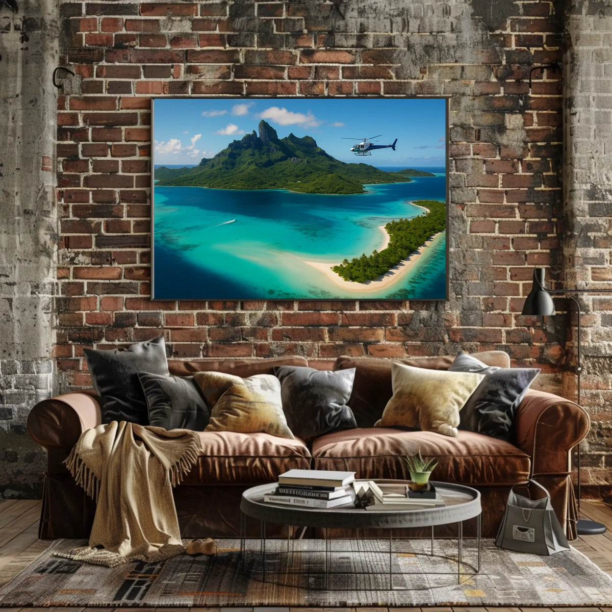 Tropical Paradise Adventure Poster