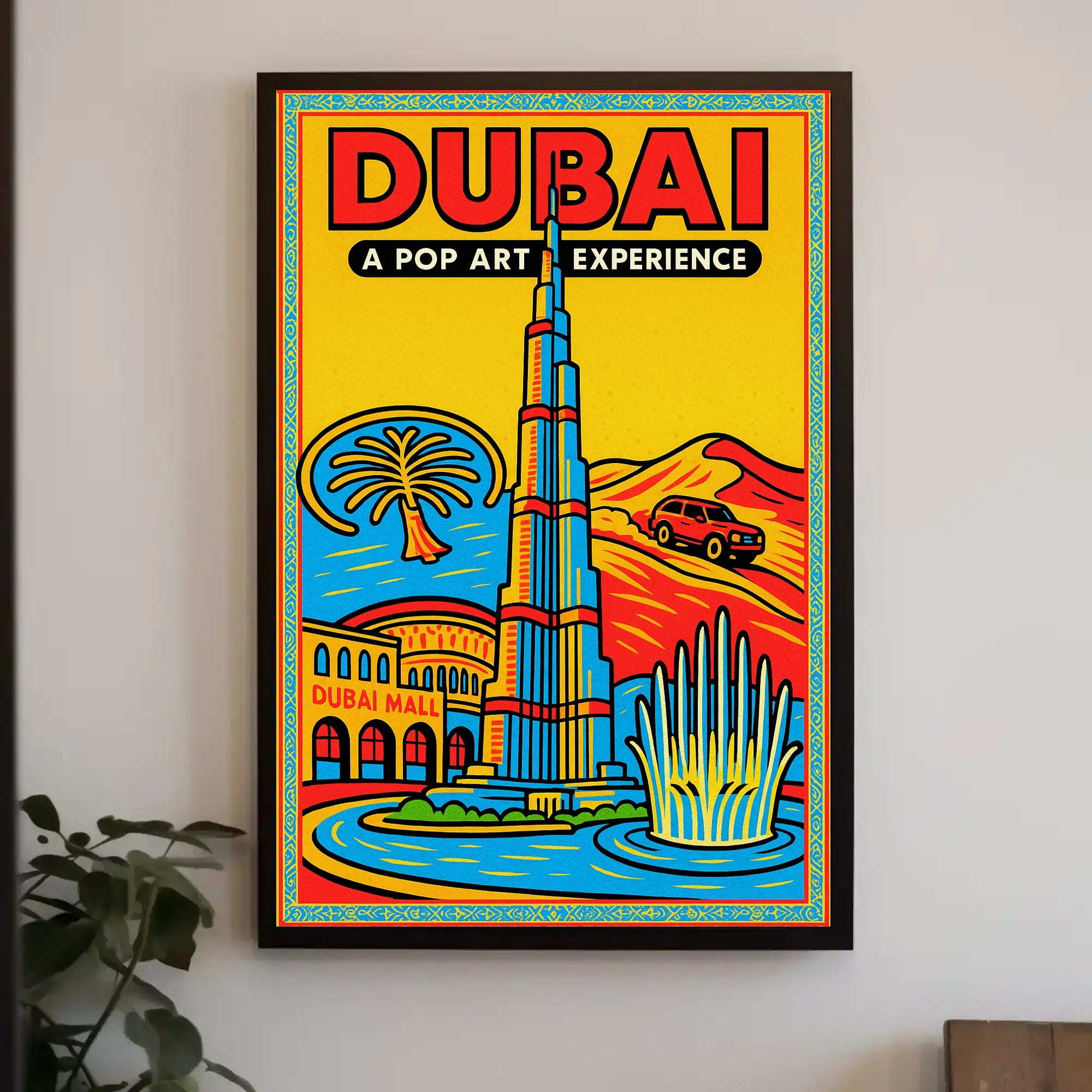 Dubai A Pop Art Experience Poster