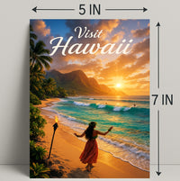 Visit Hawaii Poster PosterGoat