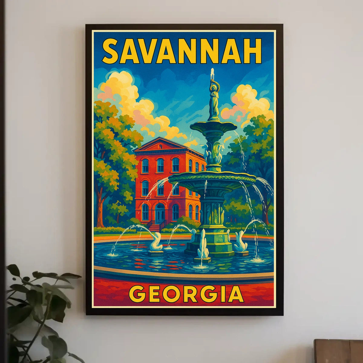 Savannah, Georgia Poster