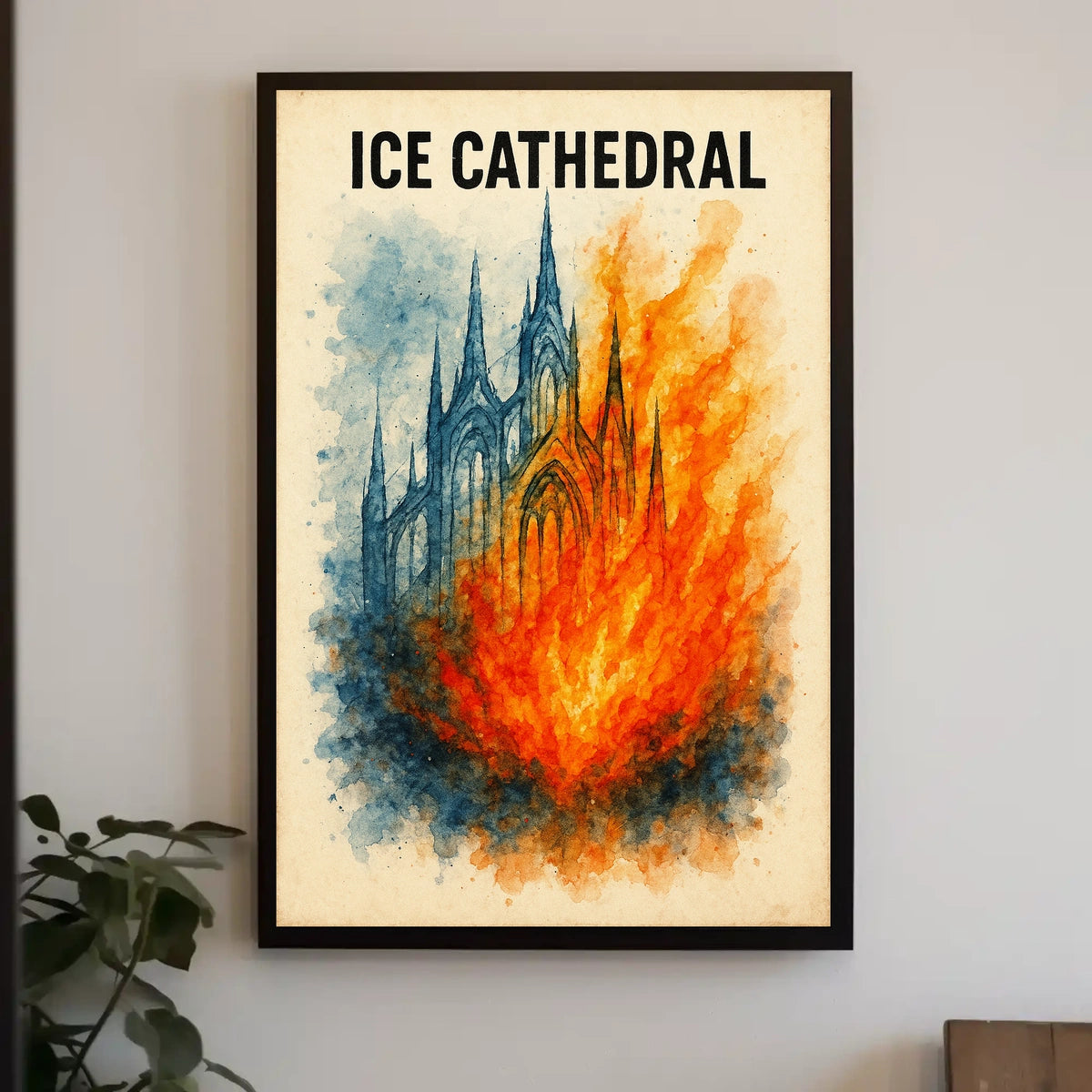 Ice Cathedral Poster