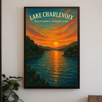 Lake Charlevoix MichiganS Hidden Gem Poster