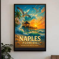 Naples, Florida Where Sun Meets Soul Poster
