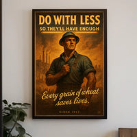 Do With Less Poster