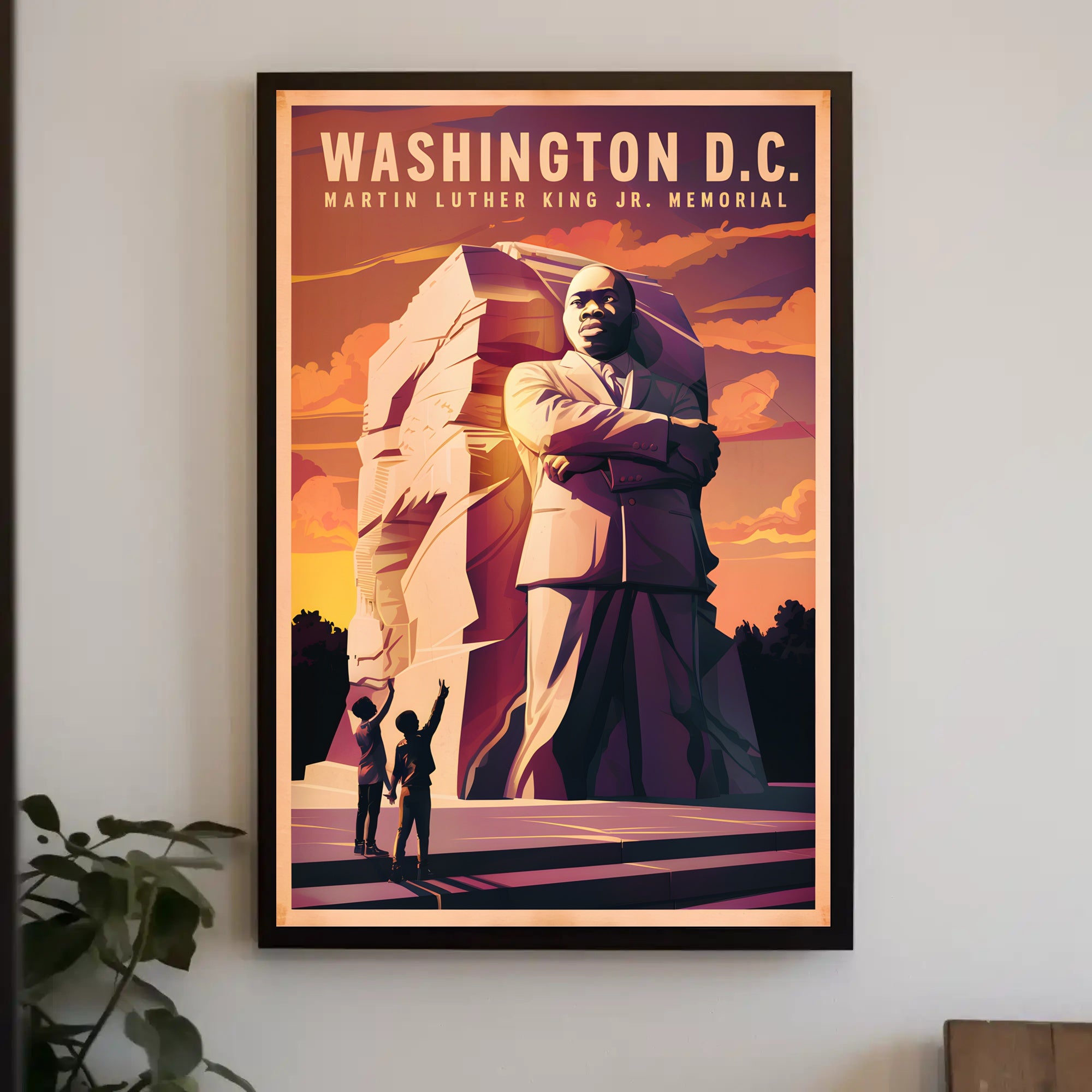 Tribute to a Leader Poster