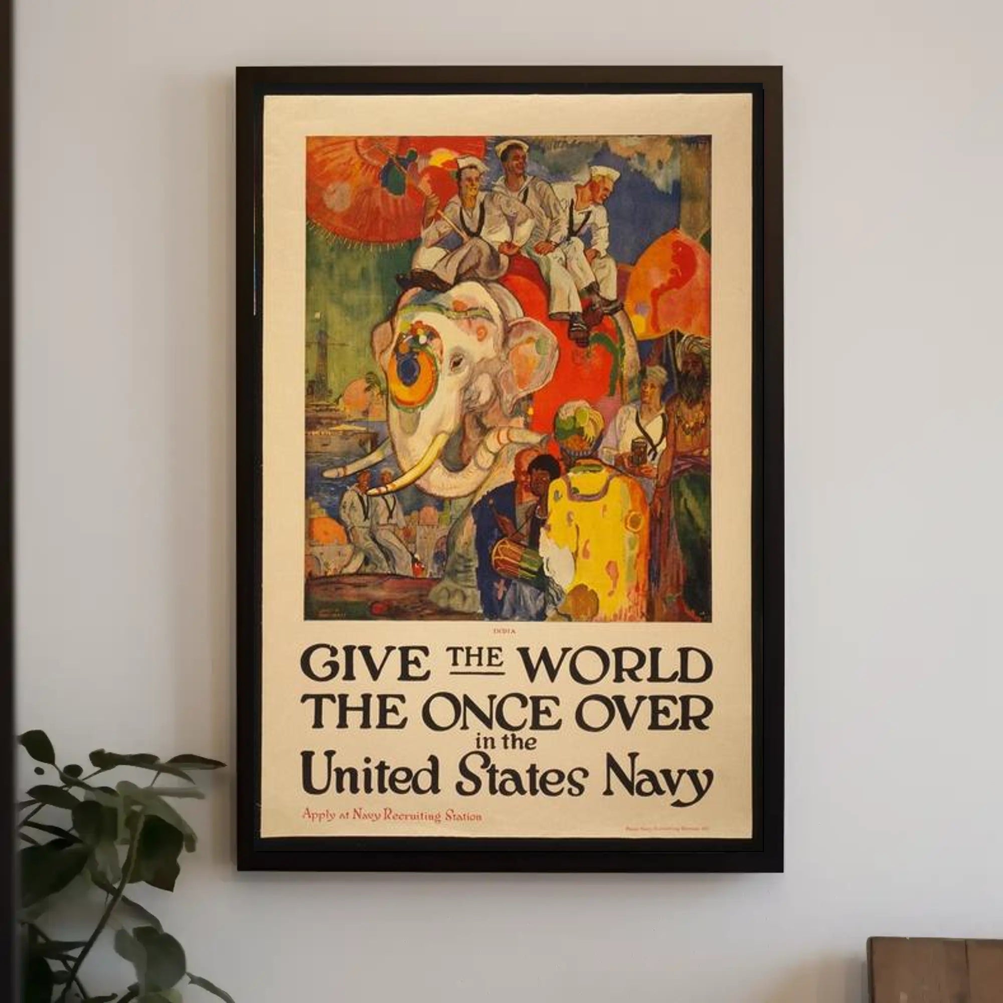 Explore the World with the U.S. Navy Poster PosterGoat