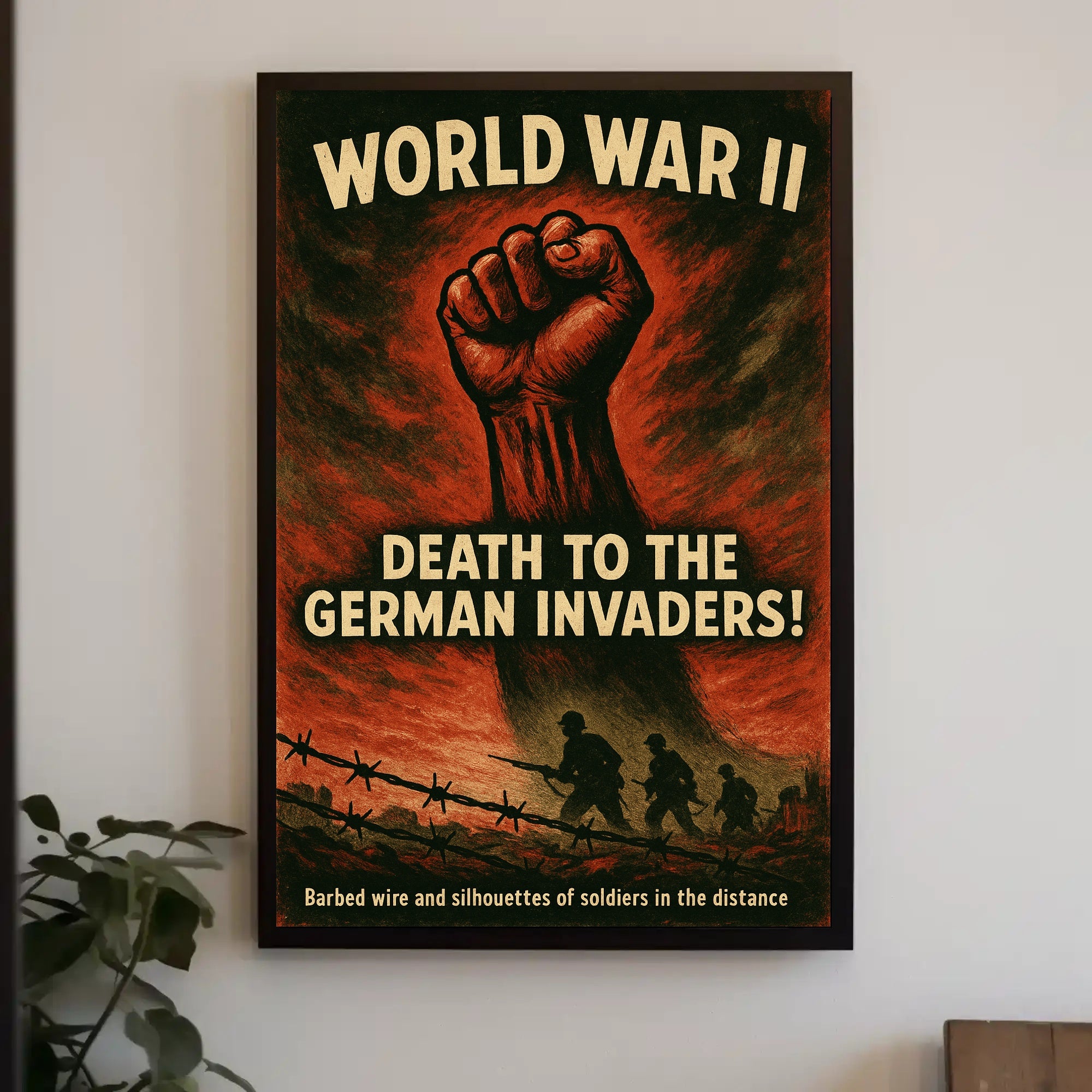 World War II Propaganda Poster