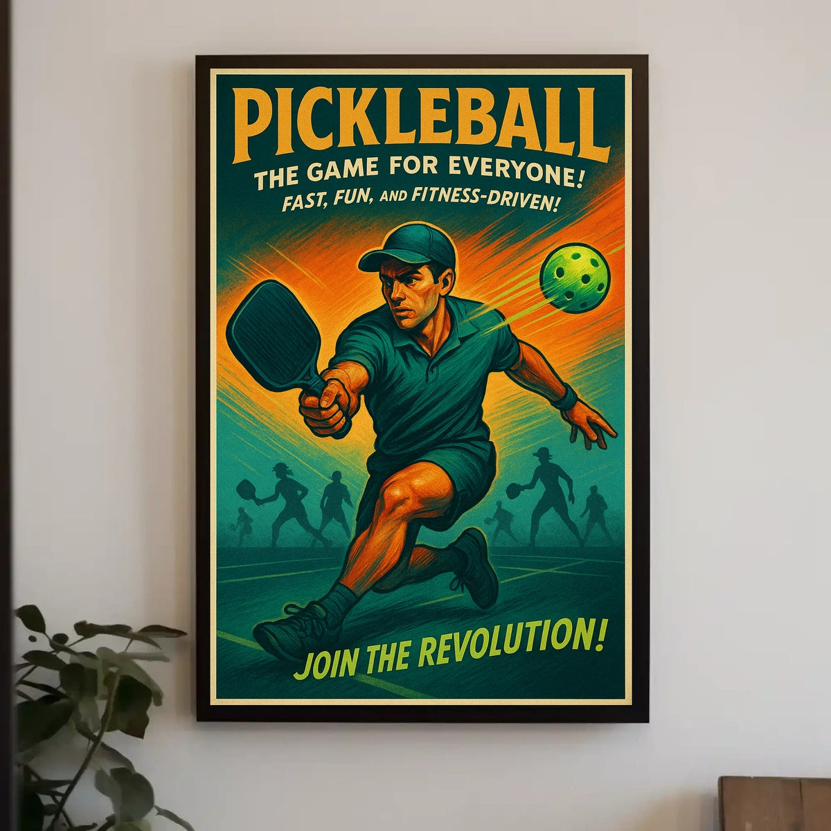 Pickleball Revolution Poster