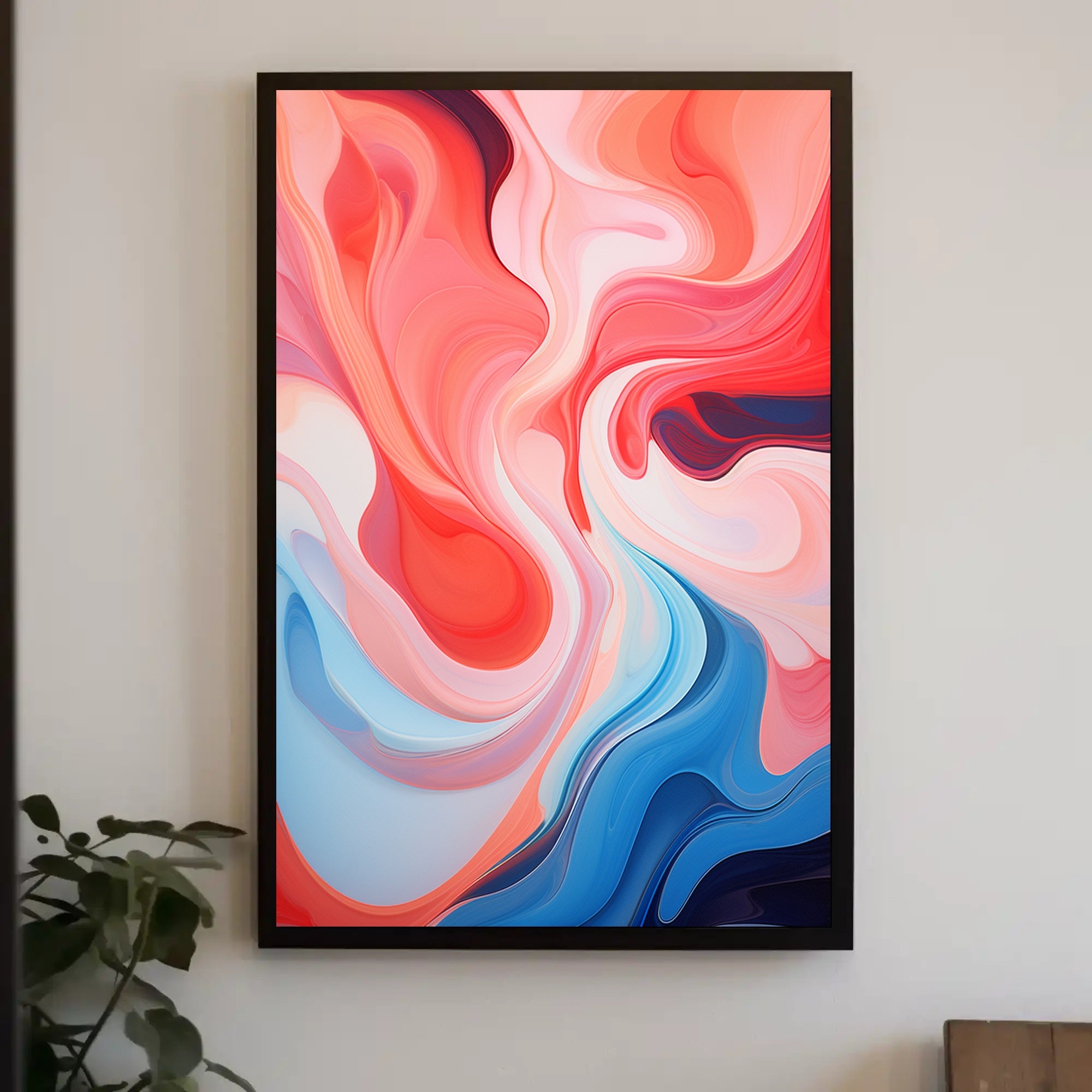Abstract Fluidity Abstract Poster