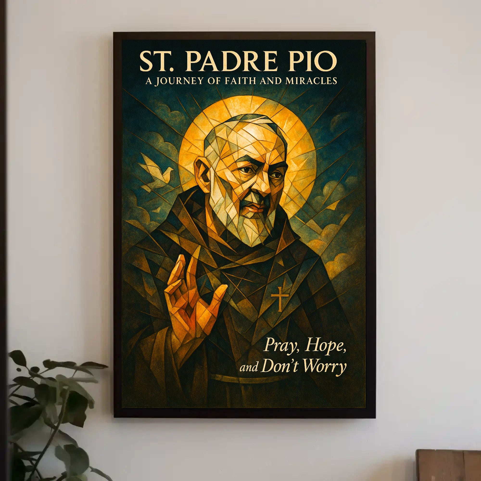 St. Padre Pio A Journey of Faith Poster