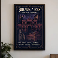 Buenos Aires A Gothic Journey Poster