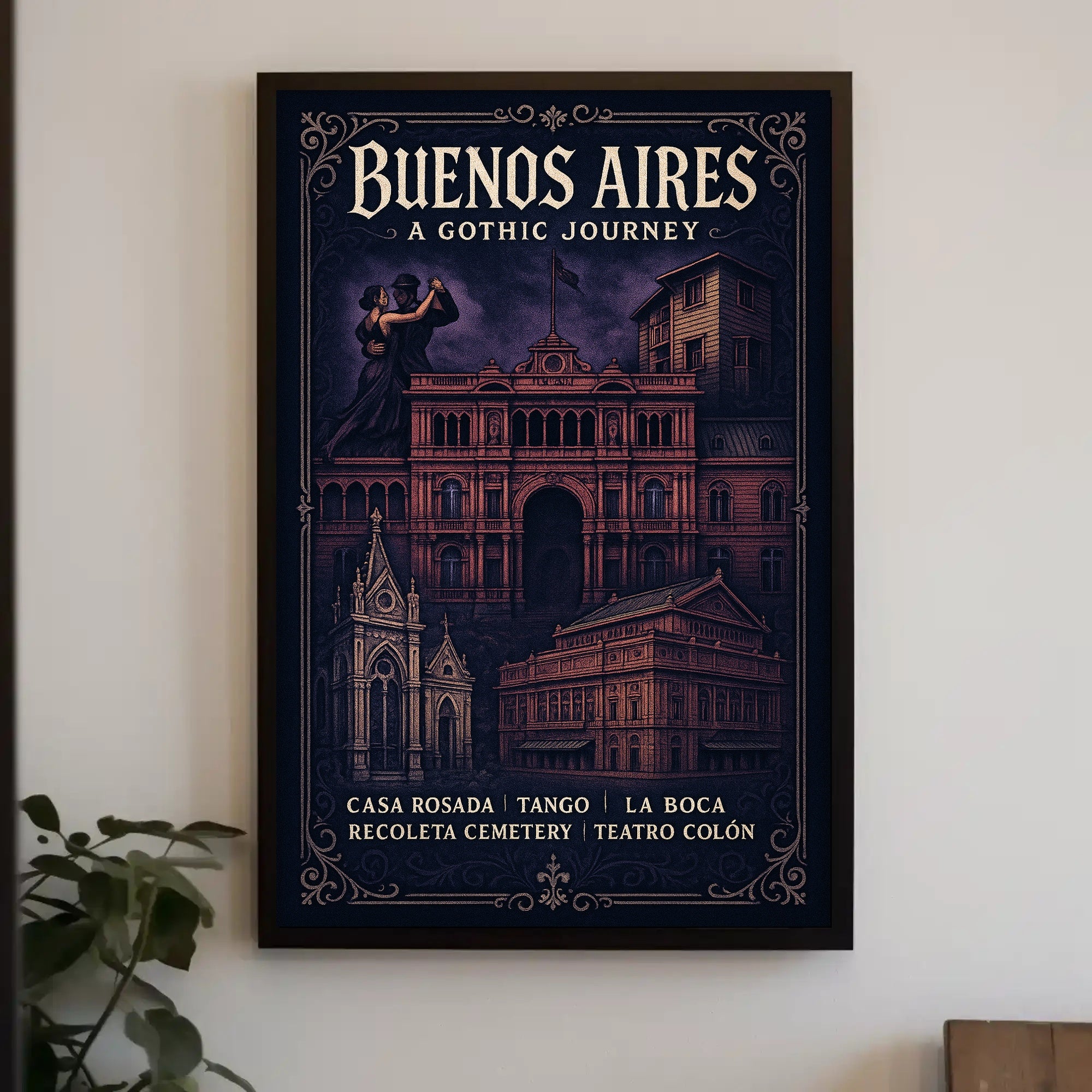 Buenos Aires A Gothic Journey Poster