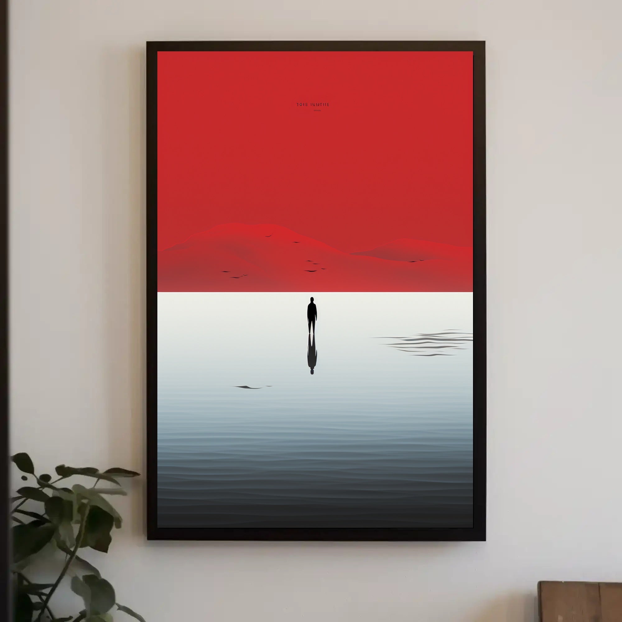 Solitary Reflection Poster