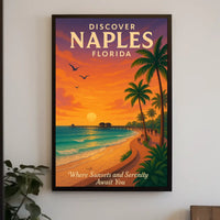 Discover Naples, Florida Poster