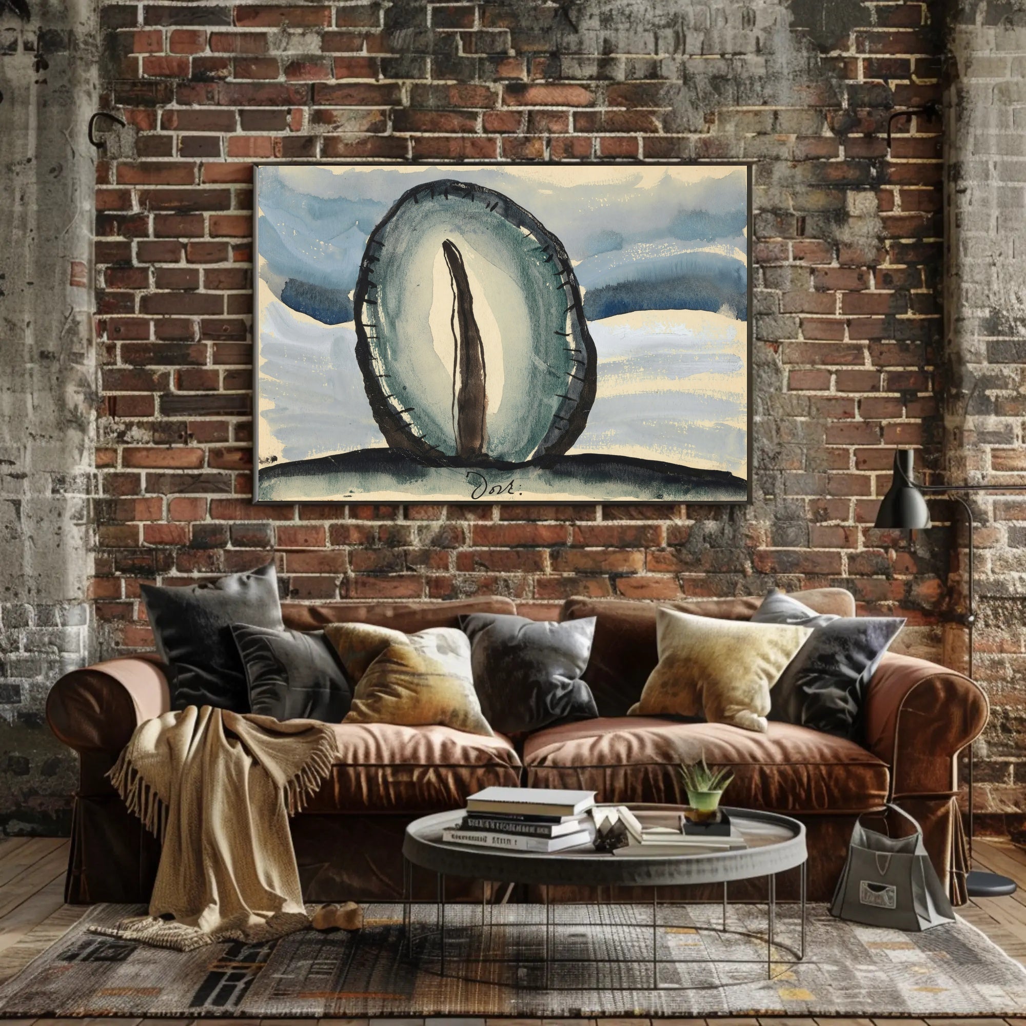 Abstract Landscape Poster