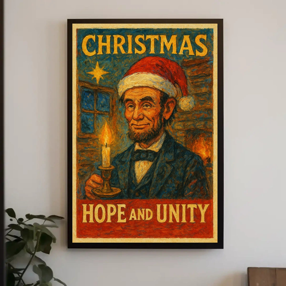 Christmas Hope And Unity Poster