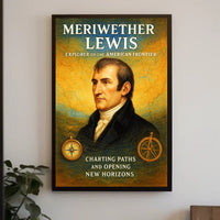 Meriwether Lewis - Explorer of the American Frontier Poster PosterGoat