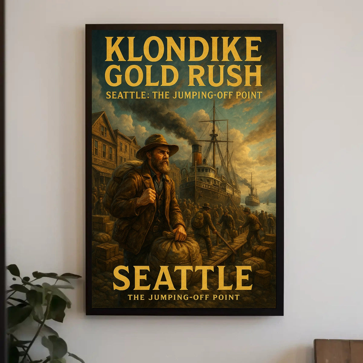 Klondike Gold Rush Seattle The Poster