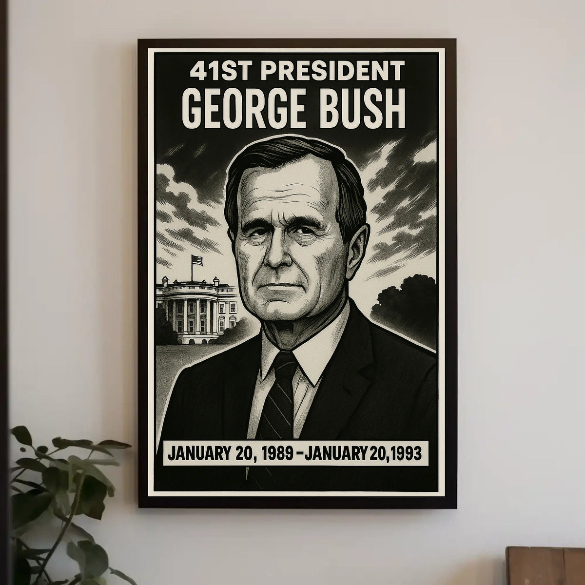 George Bush 41st President Poster