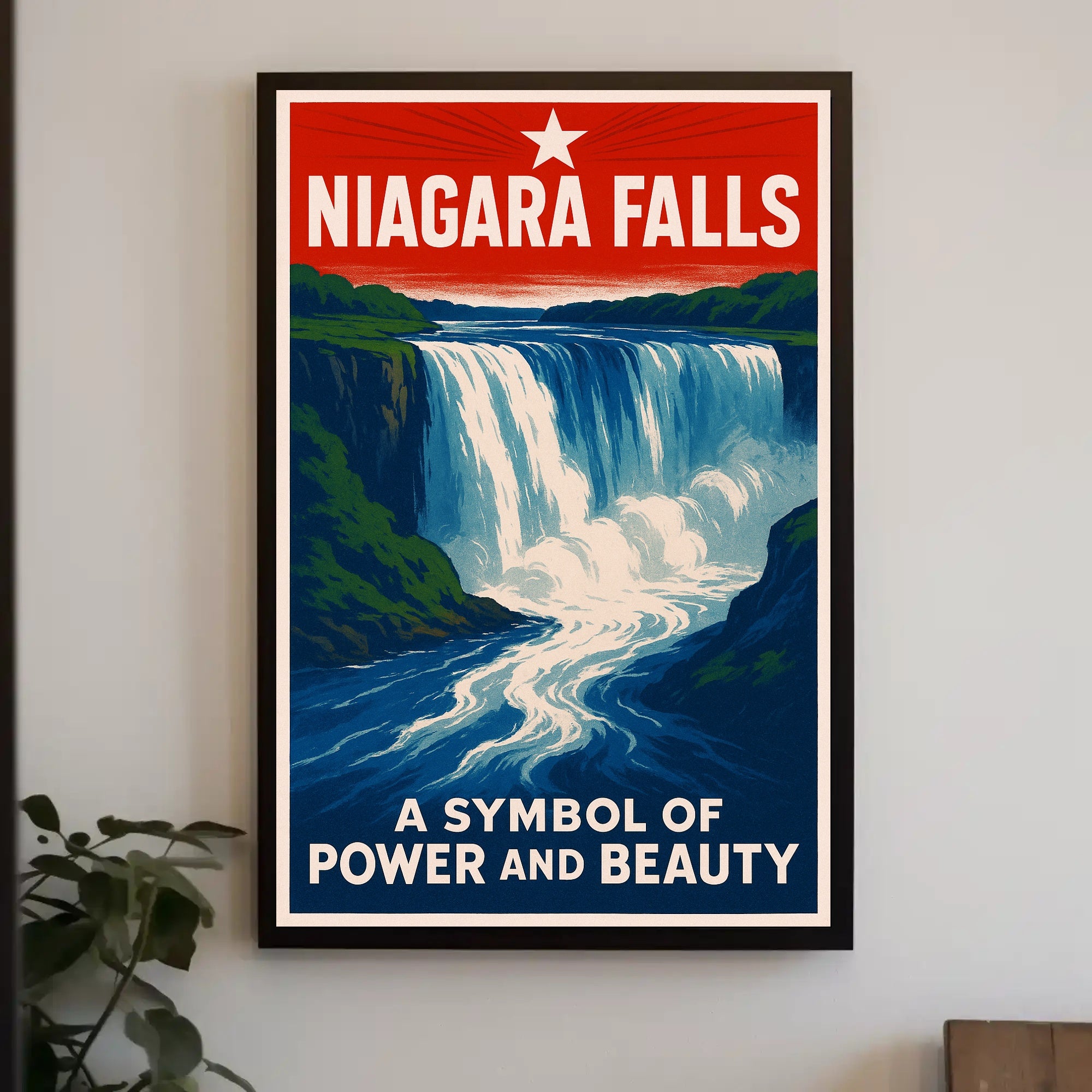 Niagara Falls A Symbol of Power and Beauty Poster PosterGoat
