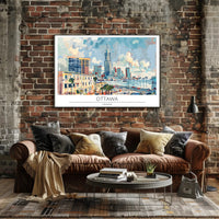 Ottawa Cityscape Poster PosterGoat