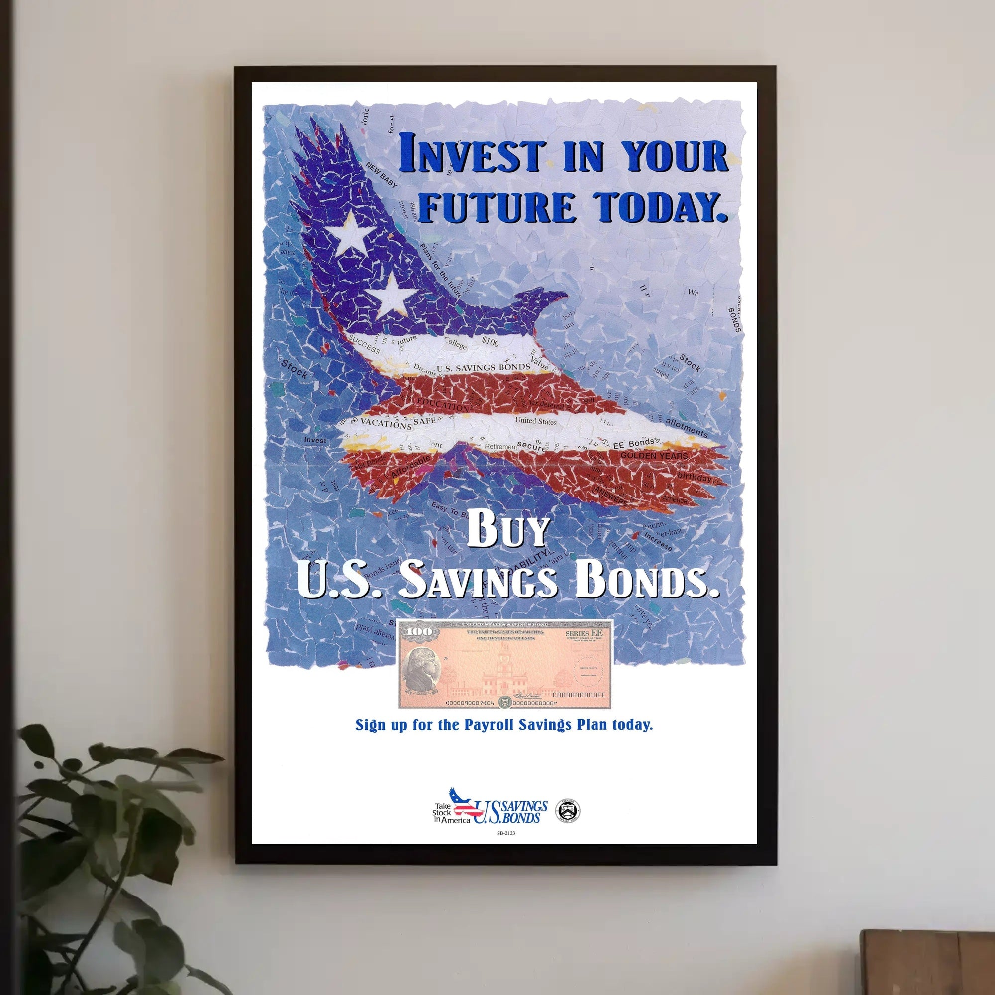 Invest in Your Future with U.S. Savings Bonds Poster PosterGoat