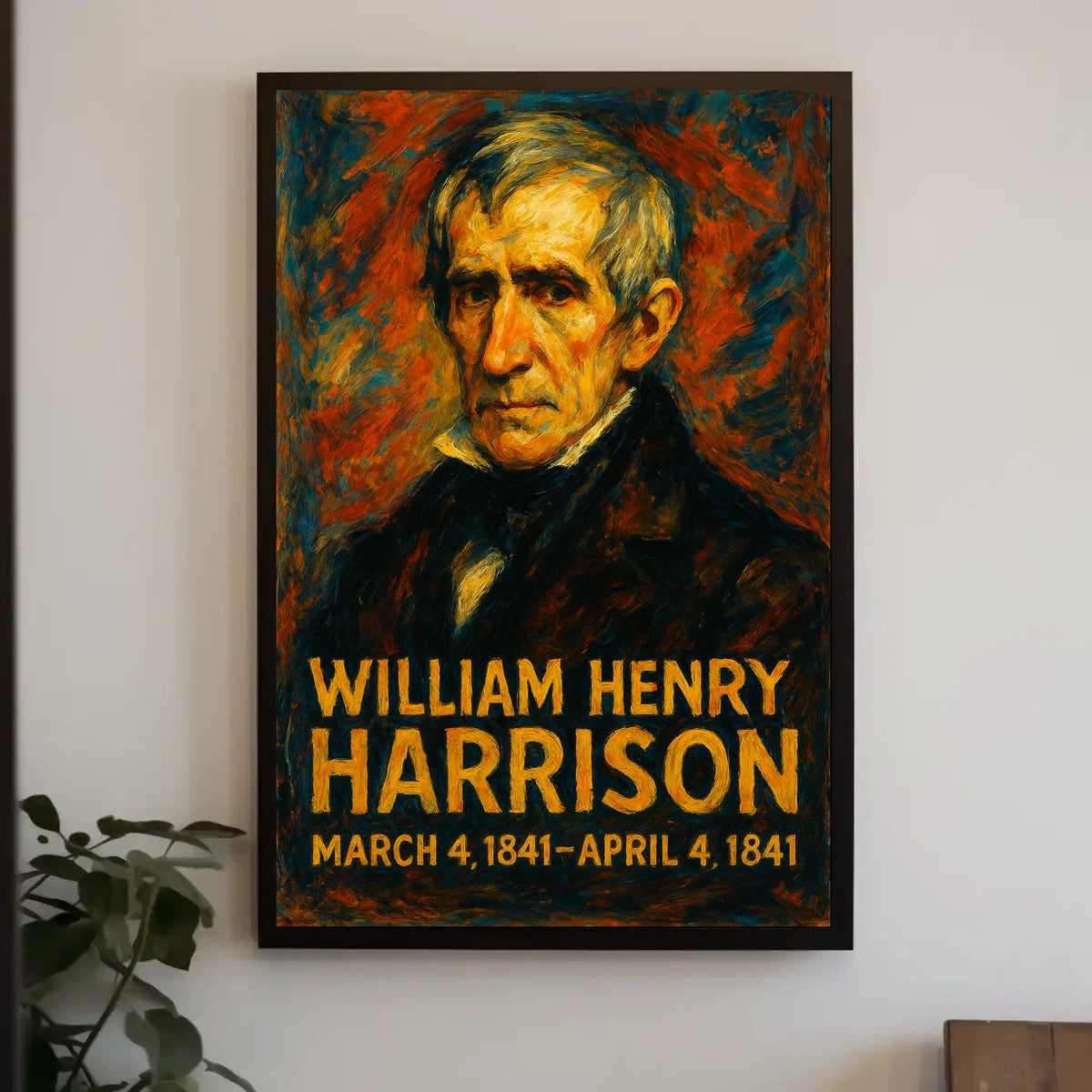 William Henry Harrison 9Th President Poster