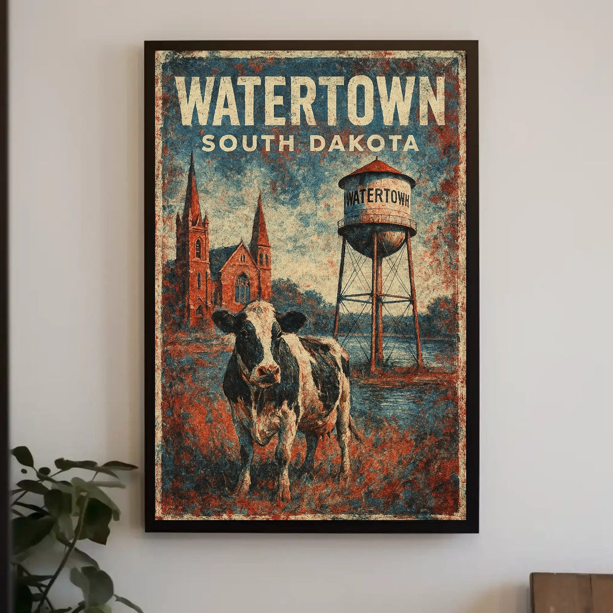 Watertown, South Dakota Poster