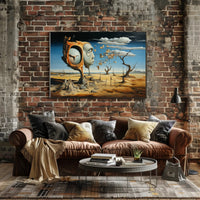 Dreamlike Surrealism: Fusion of Nature and Form Poster