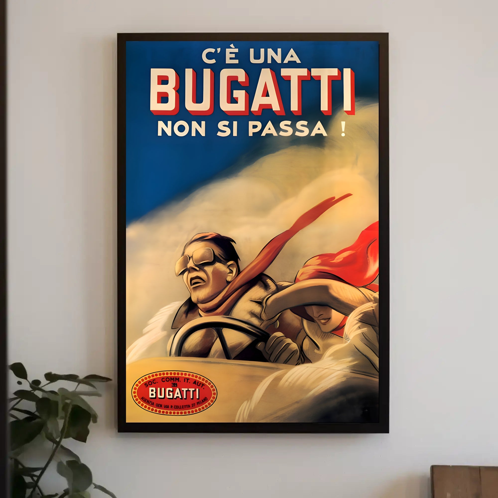 Bugatti Speed and Style Poster
