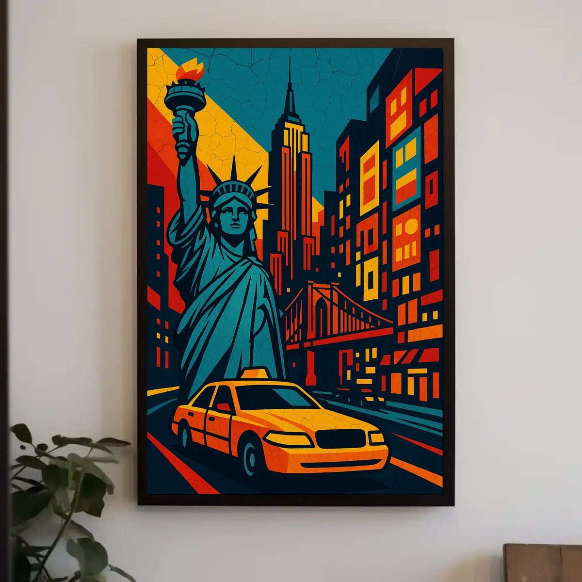 Iconic New York Vibes Poster