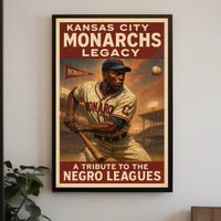 Kansas City Monarchs Legacy Poster