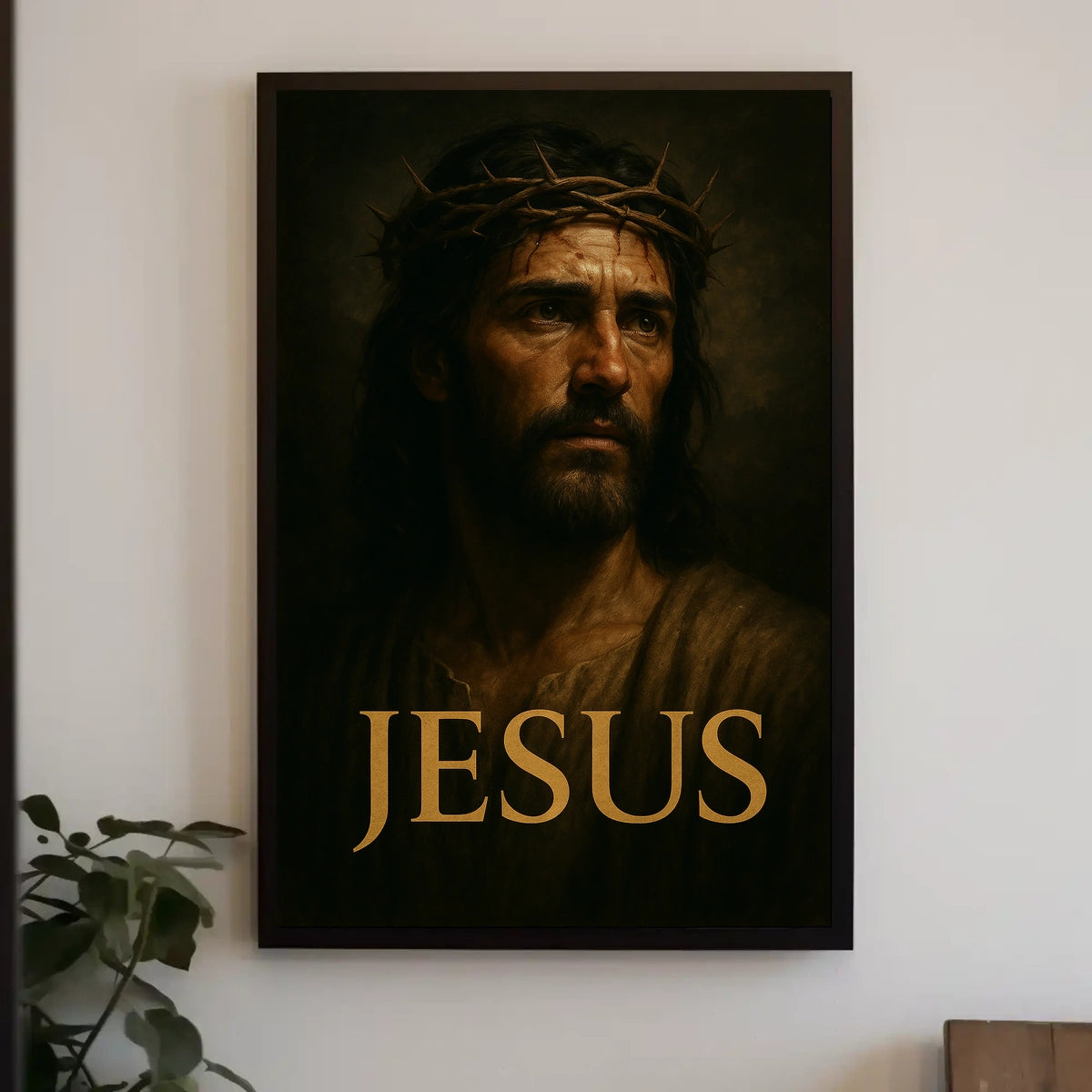 Jesus Crown Of Thorns Poster