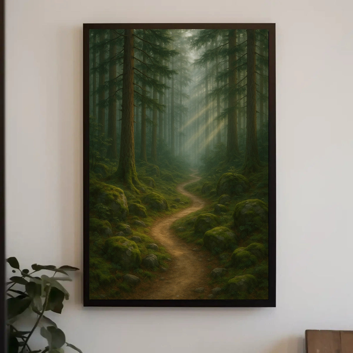 Enchanted Forest Path Poster