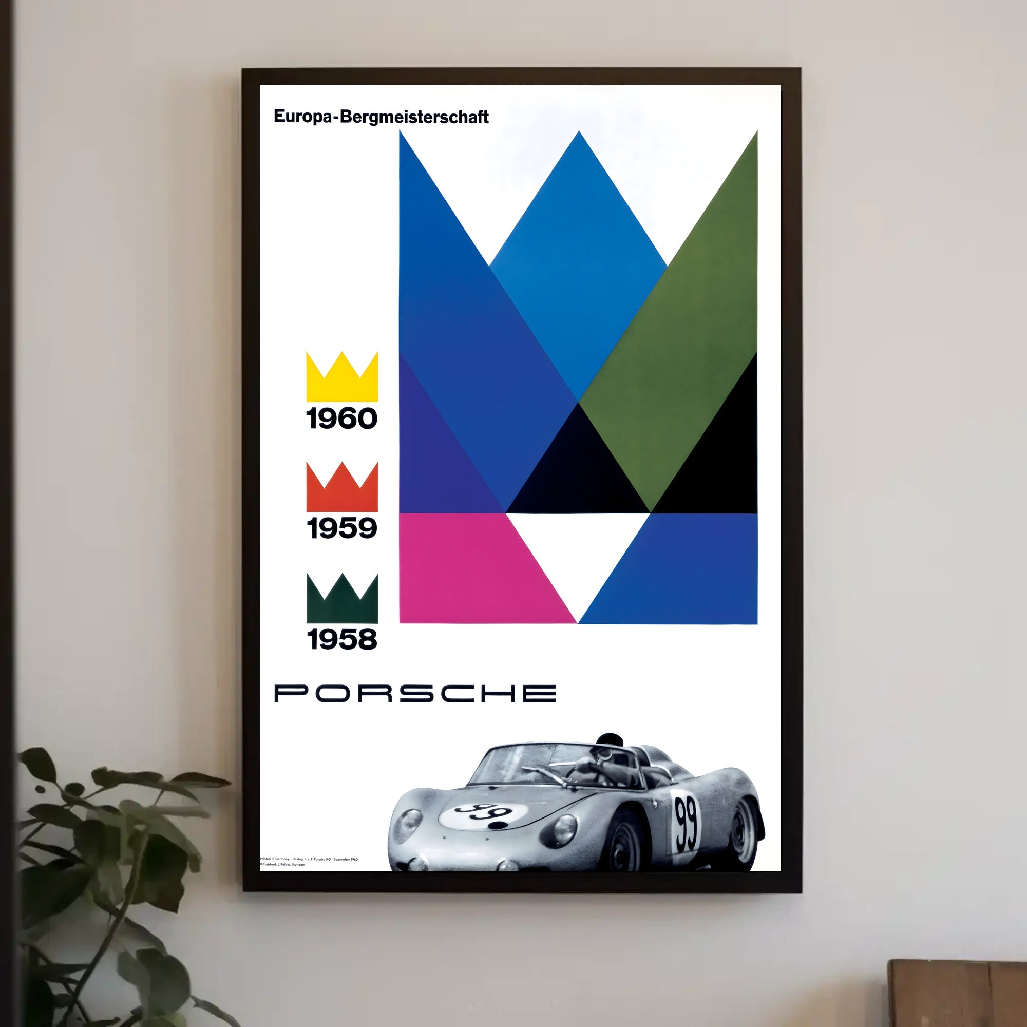 Europa-Bergmeisterschaft Poster