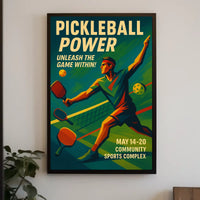 Pickleball Power Poster