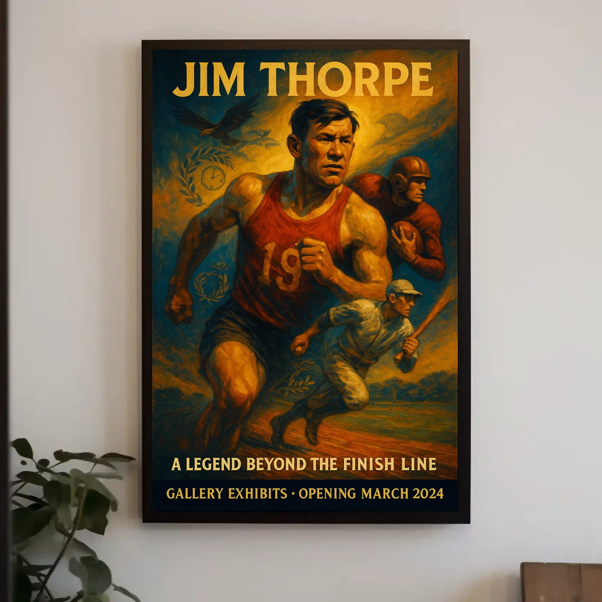 Jim Thorpe A Legend Beyond the Finish Line Poster