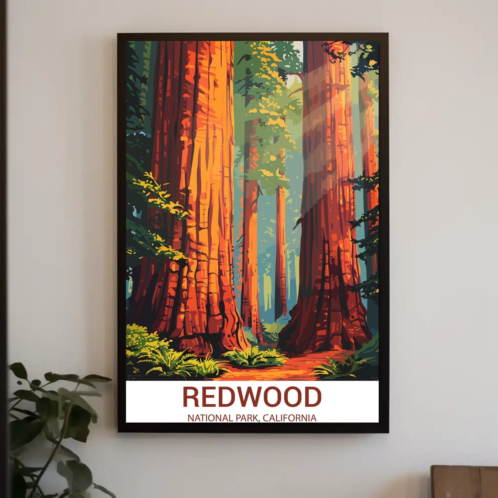 Redwood National Park: Majestic Giants Poster