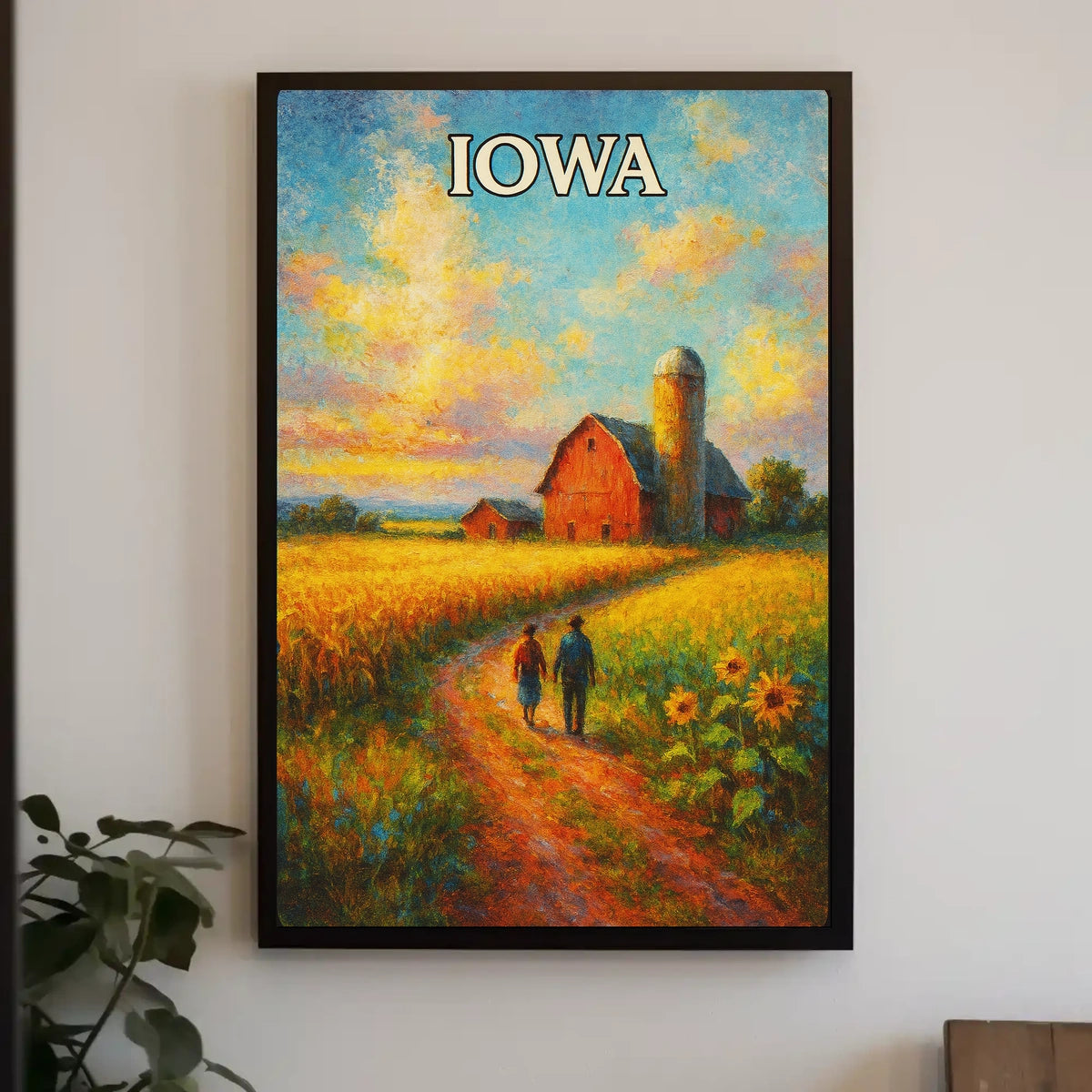 Iowa Countryside Poster