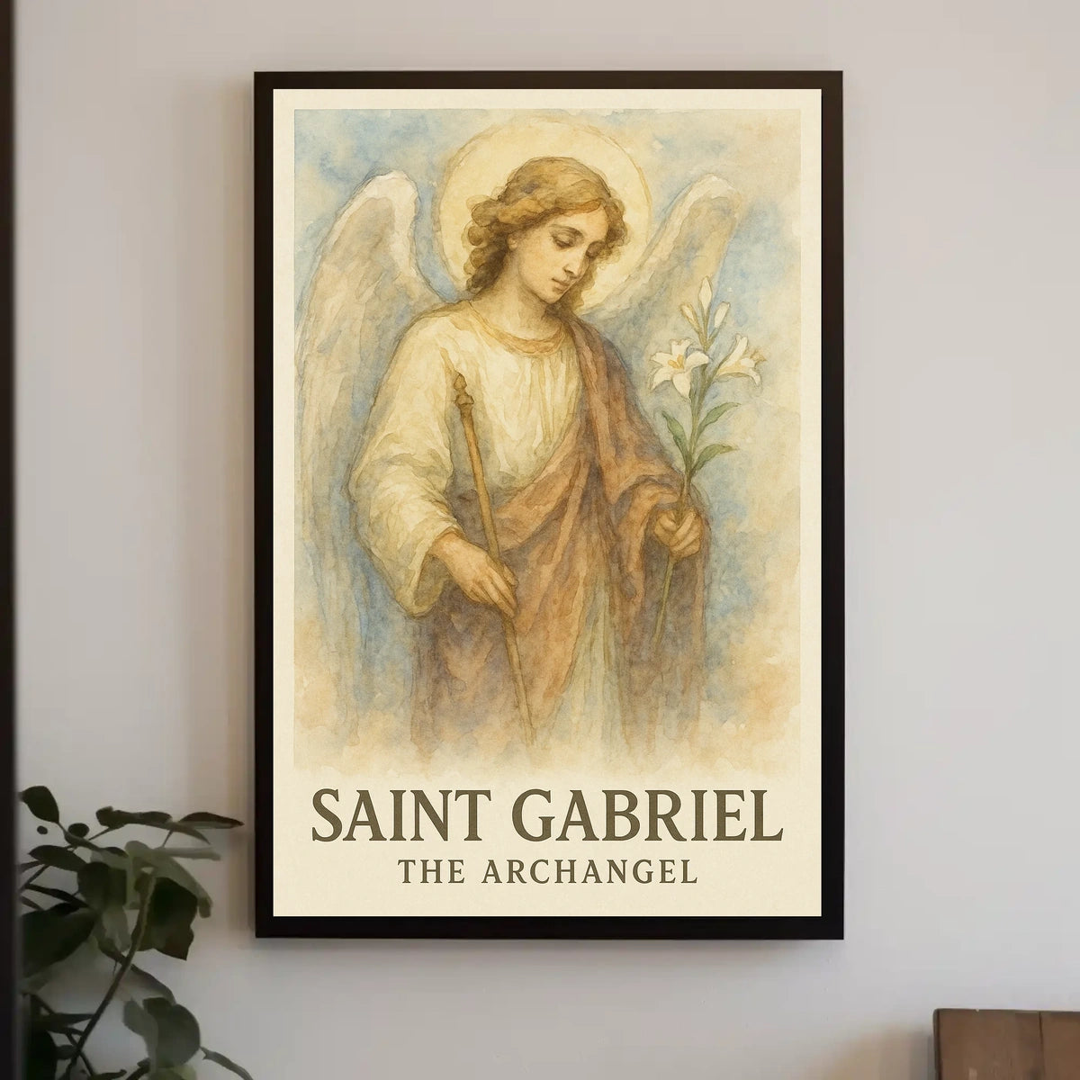 Saint Gabriel the Archangel Poster
