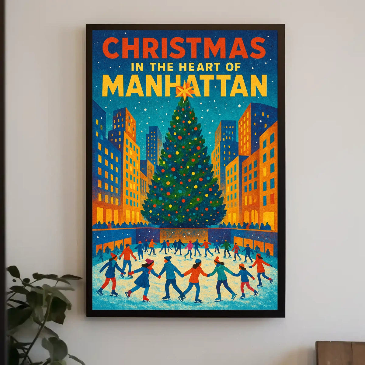 Christmas in the Heart of Manhattan Poster
