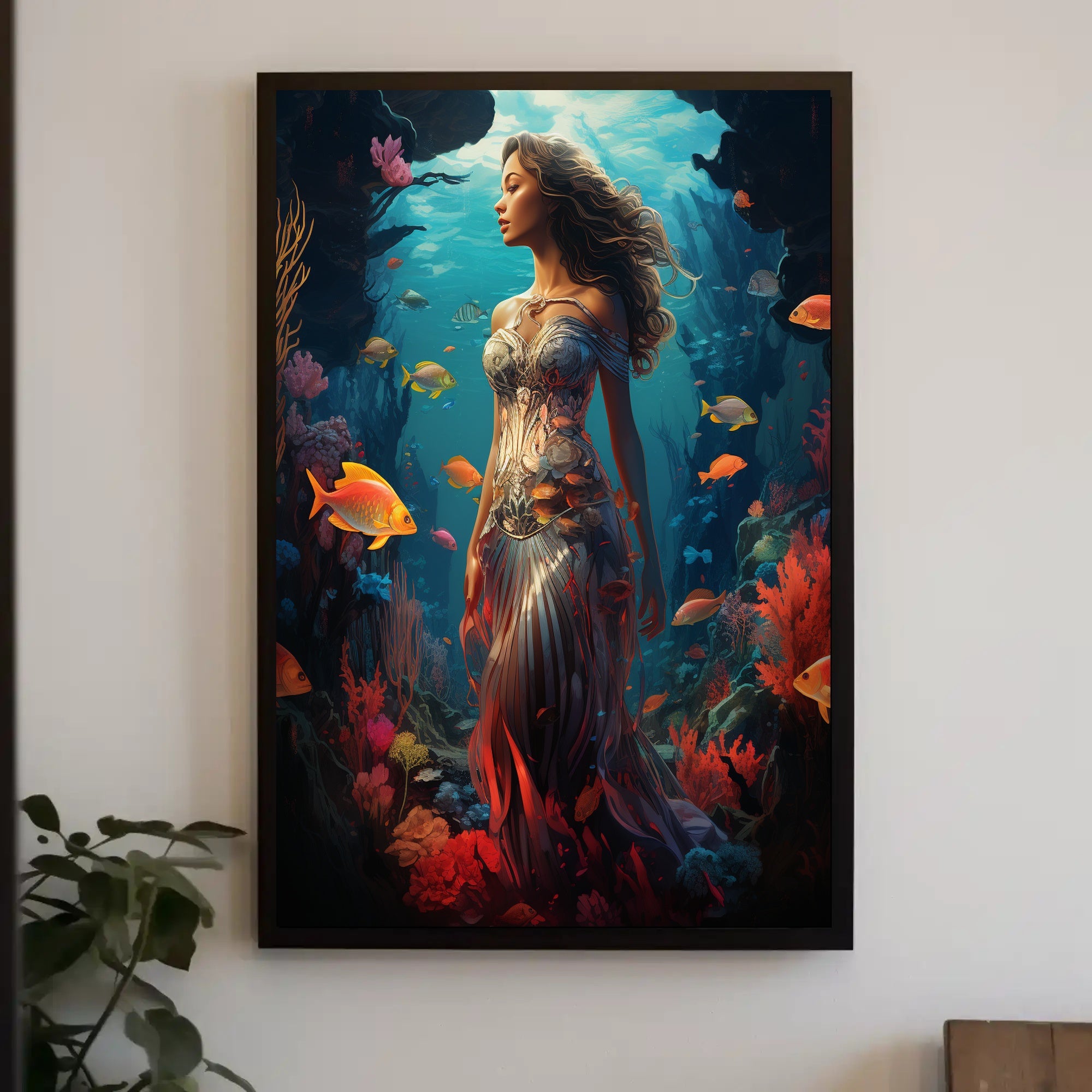 Enchanted Underwater Realm Poster