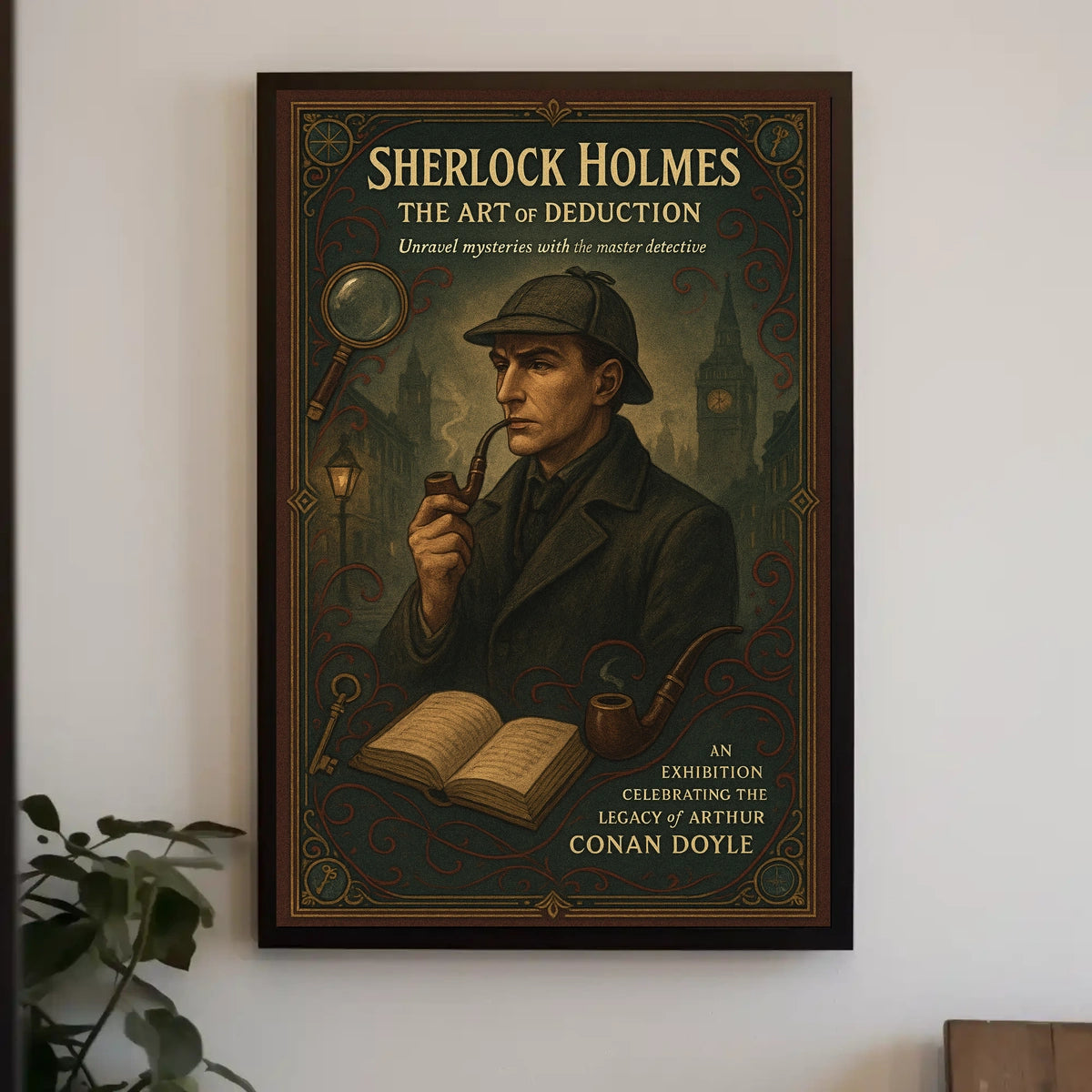 Sherlock Holmes The Art of Deduction Poster