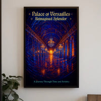 Palace of Versailles Reimagined Splendor Poster